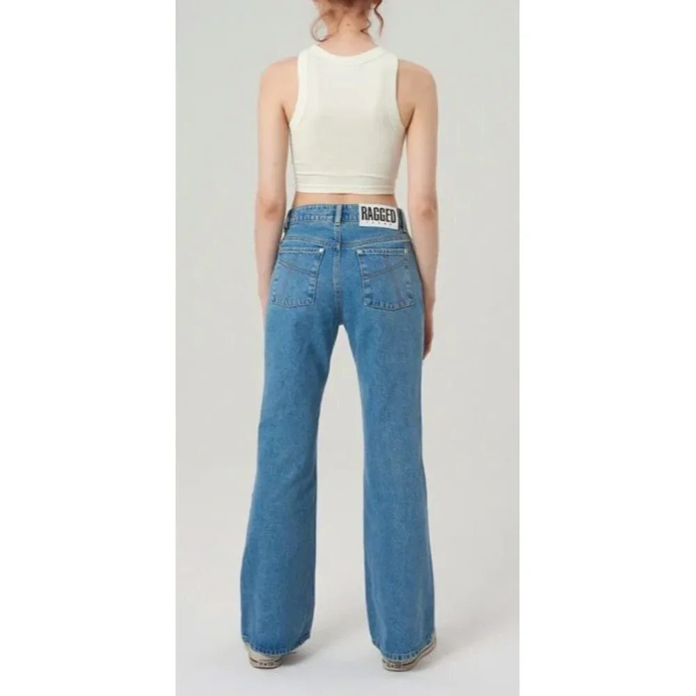 NWT Ragged Priest Dakota Flare Jean-sz 28 - Picture 2 of 11
